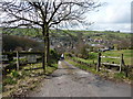 Road to The Clough, Cob Cottage and The Cob in HX4 0DU