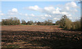 Newly ploughed field, north of Dairy House Farm in Sound