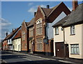 Needham Market High Street near the Institute in IP6 8BX