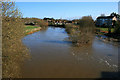 River Stour in spate in BH21 3DH