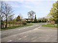 Staggered junction on Foxborough Road, Radley in OX14 2RL