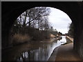 Worcester and Birmingham Canal, under bridge No. 18 in WR3 8UA