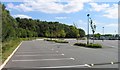 Car park at Stephenson College in LE67 3TL
