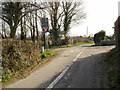 Road junction, Llanwern in NP18 2FB