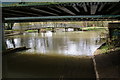 The Thames under the railway bridge in OX1 4QH