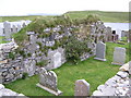 Ruins of Old St Olaf's Kirk, North Yell in ZE2 9BZ