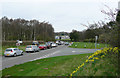 Boot sale traffic, Himley, Staffordshire in DY3 4LN