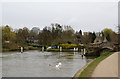 Approaching Iffley Lock in OX1 5PB