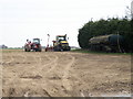 Farm machinery near the Grange in PE21 0QF