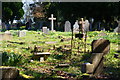 Churchyard of St.Nicholas, Brockenhurst, Hampshire in SO42 7RW