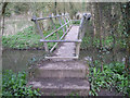 Footbridge over the stream. in B95 5EE
