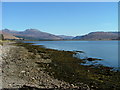 Shoreline on Loch Carron in IV54 8WA
