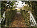 Footbridge over Great Stour River in CT4 7PP