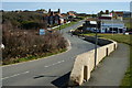 Road out of Freshwater Bay, Isle of Wight in PO40 9QT