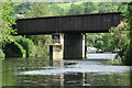 River Avon, Newbridge Railway Bridge in BA1 3NB