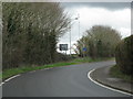 Bend before the Blunsdon roundabout in SN25 2ES