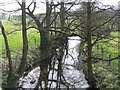 River Tean upstream of Hey Bridge in ST10 4LW