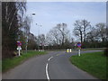 Junction of Shaw Hall Lane and the A449 in WV10 7EQ