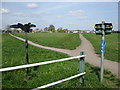 Cycle paths and footpaths near Eton Wick in SL4 6NQ