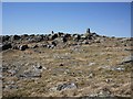 Summit plateau and trig, Ben Narnain in G83 7AL