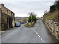 Junction of Spring Street and Fountain Street, Ripponden in HX6 4HS