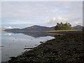 Pebble beach on Loch Linnhe in PA38 4BZ