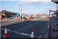 Metrolink works on Manchester Road in M43 6EG