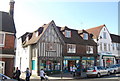 Half timbered pharmacy, High St, Cranbrook. in TN17 3JA