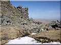 Crags and broken ground on the Narnain SE ridge in G83 7AL