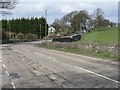 The A904 Newton-Linlithgow road in EH49 6RN