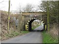 Bridge under the railway at Pardovan in EH49 7RZ