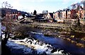 The River Dee in Llangollen in LL20 8SS