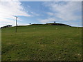 Grassy knoll near Gwar-castell in SY25 6HN