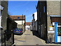 Back of Market Place, Saxmundham in IP17 1FP
