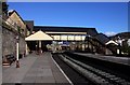 Footbridge on Llangollen Station in LL20 8SS