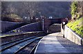 Bridge at the end of Llangollen Station in LL20 8SS