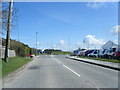Blackwater road approaching the B3277 roundabout. in TR4 8HW
