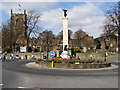 Skipton War Memorial and Holy Trinity Church in BD23 2TP