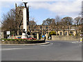 War Memorial and Holy Trinity Church in BD23 2TP