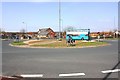 Roundabout on Marsh House Avenue in TS23 3NL