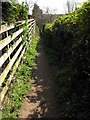 Narrow Footpath in HG5 9LY