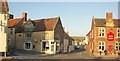 Beaminster: North Street and Fleet Street junction in DT8 3NF
