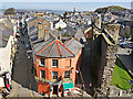 Caernarfon old walled town in LL55 1AT