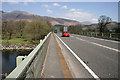 The A66 near Keswick in CA12 5QB