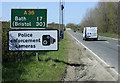 2010 : A36 Warning sign near Warminster in BA12 7RX