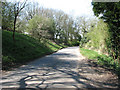 Unnamed lane past Mill House, West Acre in PE32 1UF