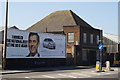 Boarded-up Office, Shoreham, Sussex in BN43 6PL