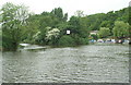 River Avon above Hanham Lock in BS31 2AN