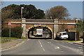 Railway Bridge on Kingston Lane, Sussex in BN43 6LG