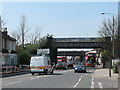 Railway bridge over Woolwich Road in SE7 7FU